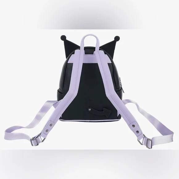 Loungefly Sanrio Hello Kitty Kuromi Cosplay Womens Double Strap Shoulder Bag - Picture 3 of 7